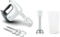 Tefal Handmixer "PrepMix+" 500 W Turbo-Funktion, 2 R&uuml;hrbesen, 2 Knethaken,