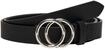 Tailleng&uuml;rtel ONLY "ONLRASMI FAUX LEATHER JEANS BELT", Damen, Gr. 80, schwarz