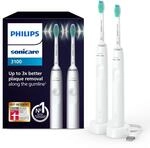 Philips Sonicare Elektrische Zahnb&uuml;rste "Series 3100 HX3675/13" 2 Stk.