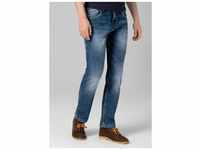 Slim-fit-Jeans TIMEZONE "Slim EdwardTZ" Gr. 32, Länge 32, blau Herren Jeans