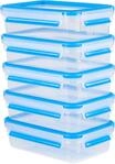 Emsa Frischhaltedose "Clip & Close Set, rechteckig, 100 % dichte Aufbewahrungsboxen"