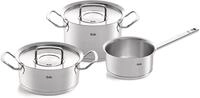 Fissler Topf-Set "ORIGINAL-PROFI COLLECTION Edelstahl-Topfset" 1x Bratentopf &Oslash; 20