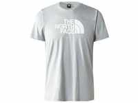 T-Shirt THE NORTH FACE "M REAXION EASY TEE - EU" Gr. S, grau (mid grey) Herren Shirts
