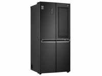 E (A bis G) LG Multi Door Kühlschränke schwarz (mattschwarz)