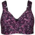 B&uuml;gelloser BH SUSA "Entlastungs BH Prints", Damen, Gr. 80, Cup E, lila (lila,
