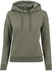 Kapuzenpullover URBAN CLASSICS "Urban Classics Damen Ladies Hoody", Damen, Gr. M,