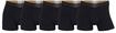 Boxershorts CR7 "Boxershort 5er Pack", Herren, Gr. M, schwarz (schwarz, gold),