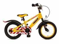 Kinderfahrrad BACHTENKIRCH "TRUCK" Fahrräder Gr. 22 cm, 14 Zoll (35,56 cm), gelb