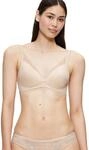 Triumph B&uuml;gelloser BH "Amourette Charm" Stretch-Spitze, tiefer V-Ausschnitt, weich,