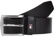 Tommy Hilfiger Lederg&uuml;rtel "DENTON 3,5 cm breit" Robuster Lederg&uuml;rtel mit
