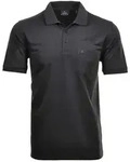 Poloshirt RAGMAN "Poloshirt Softknit-Polo", Herren, Gr. 3XL, grau (dunkelgrau),