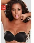 Multiway-BH LASCANA, Damen, Gr. 85, Cup C, schwarz, Microtouch, Obermaterial: 80%