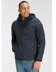 Softshelljacke ICEPEAK "ICEPEAK BRIMFIELD", Herren, Gr. 54, blau (marine), Softshell,