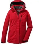 Outdoorjacke KILLTEC "KOW 140 WMN JCKT", Damen, Gr. 50, rot, Obermaterial: 100%