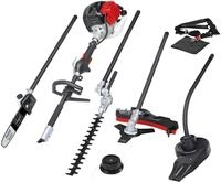 Scheppach Benzin-Motorsense "MTC42 5P" 5-in-1 Ger&auml;t, inkl. Laubbl&auml;ser und