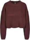 URBAN CLASSICS Rundhalspullover "Urban Classics Damen Ladies Wide Oversize Sweater" 1
