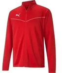 PUMA Trainingsjacke "TEAMRISE TRAINING POLY JACKET" ohne Kapuze sportlicher Stil mit