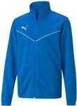 Trainingsjacke PUMA "TEAMRISE TRAINING POLY JACKET JR", Kinder, Gr. 140, blau