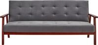 SalesFever Schlafsofa "Skagen 3-Sitzer Sofa" Holzgestell Sofa: Entspannung und Schlaf