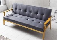 SalesFever Schlafsofa "Skagen 3-Sitzer Sofa" Holzgestell Sofa: Entspannung und Schlaf