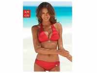 Triangel-Bikini S.OLIVER "Tonia" Gr. 36, Cup C/D, rot Damen Bikini-Sets Ocean Blue
