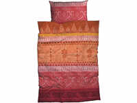 CASATEX Bettwäsche "Indi mit modernen Ornamenten, aus 100% Baumwolle, in Satin oder