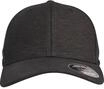 Flex Cap FLEXFIT "Flexfit Unisex Flexfit Natural Melange", Gr. S/M, schwarz, 98%