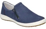 Slipper JOSEF SEIBEL "Caren 22, blau", Damen, Gr. 37, blau, Obermaterial: 100%