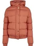 Winterjacke URBAN CLASSICS "Urban Classics Damen Ladies Hooded Puffer Jacket",...