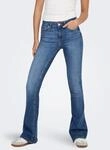 ONLY Bootcut-Jeans "ONLBLUSH &ndash; Bootcut-Jeans mit Mid Waist f&uuml;r bequeme Silhouette"
