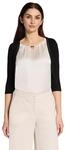 Bolerojacke VERA MONT "Damen figurbetont", Damen, Gr. 42, schwarz, Jersey,