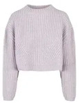 Rundhalspullover URBAN CLASSICS "Urban Classics Damen Ladies Wide Oversize...
