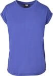 URBAN CLASSICS Kurzarmshirt "Urban Classics Damen Ladies Extended Shoulder Tee"...