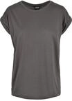 URBAN CLASSICS Kurzarmshirt "Urban Classics Damen Ladies Extended Shoulder Tee" 1