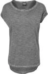 URBAN CLASSICS Kurzarmshirt "Urban Classics Damen Ladies Long Back Shaped Spray...
