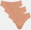 sloggi Taillenslip "24/7 Cotton" 3er Pack, elastischer Bund mit Spitze, flache N&auml;hte