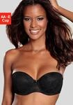 Push-up-BH LASCANA "Dirndl-BH, Chelina", Damen, Gr. 90, Cup AA, schwarz, Spitze,