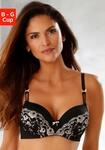 LASCANA Schalen-BH "Fabiola" mit B&uuml;gel und edler Spitze, Dessous