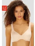 Minimizer-BH LASCANA, Damen, Gr. 85, Cup E, braun (toffee), Microtouch,...