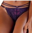 Rioslip LASCANA, Damen, Gr. 44/46, Spitze, lila (pflaume, beere), Spitze,