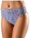 Slip LASCANA, Damen, Gr. 52/54, silber (silberfarben, grau), Microtouch,