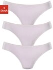 LASCANA String "aus hochwertiger Modal-Qualit&auml;t" 3er-Pack