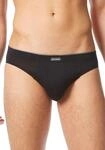 Slip BRUNO BANANI "INFINITY", Herren, Gr. L, schwarz, Obermaterial: 47% Baumwolle,
