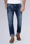CAMP DAVID Regular-fit-Jeans mit Kontrast-Riegel