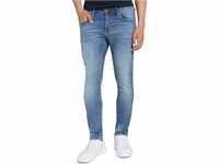 Skinny-fit-Jeans TOM TAILOR DENIM "CULVER" Gr. 31, Länge 32, blau (light, stone,