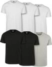 URBAN CLASSICS T-Shirt "Urban Classics Herren Basic Tee 6-Pack" 1 Stk.