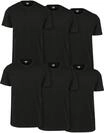 T-Shirt URBAN CLASSICS "Urban Classics Herren Basic Tee 6-Pack", Herren, Gr. S,