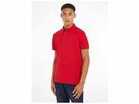 Poloshirt TOMMY HILFIGER "1985 SLIM POLO" Gr. S, rot (primary red) Herren Shirts