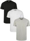 URBAN CLASSICS T-Shirt "Urban Classics Herren Basic Tee 3-Pack" 1