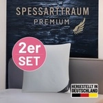 SPESSARTTRAUM G&auml;nsefederkopfkissen "Premium, Kopfkissen 1-tlg. oder 2-tlg. 40x80